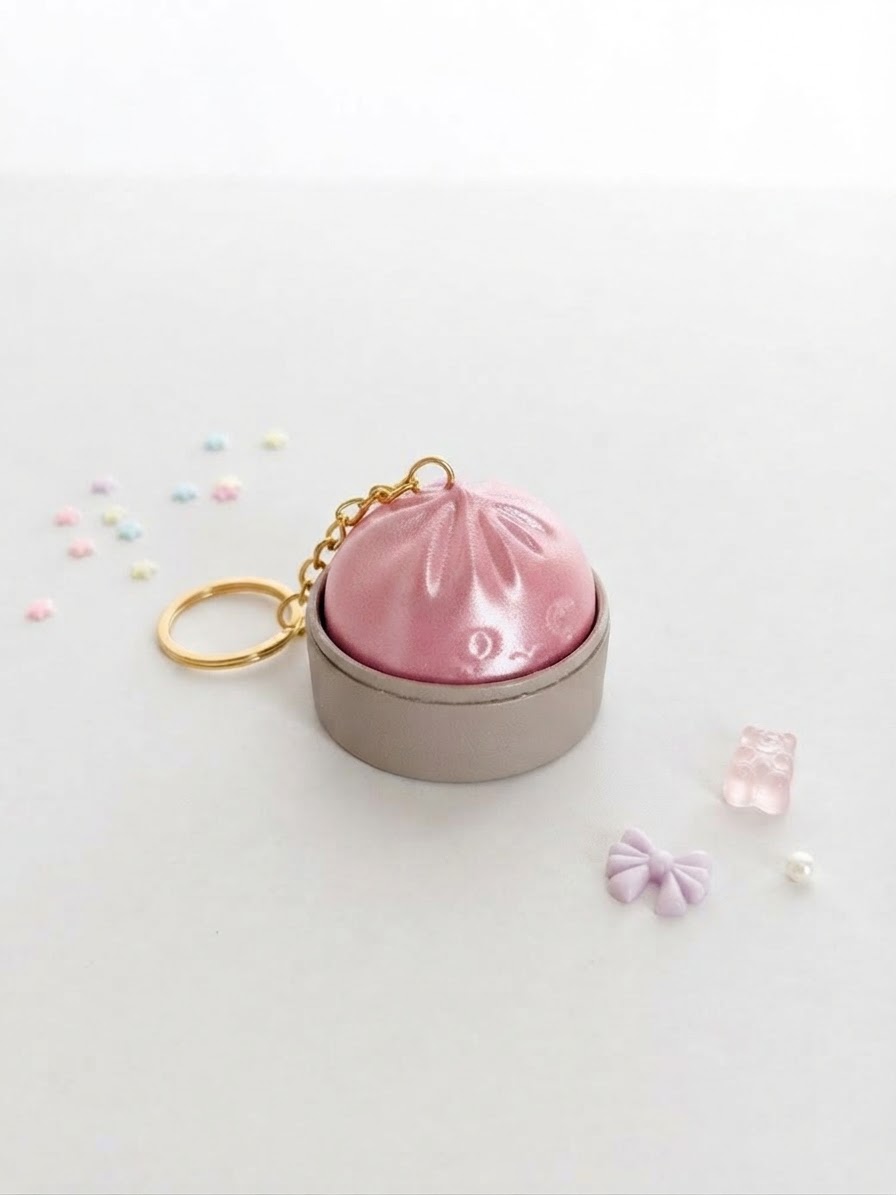 Clicker Dumpling Kawaii Pop Studio, pochette clic-clac en forme de raviole