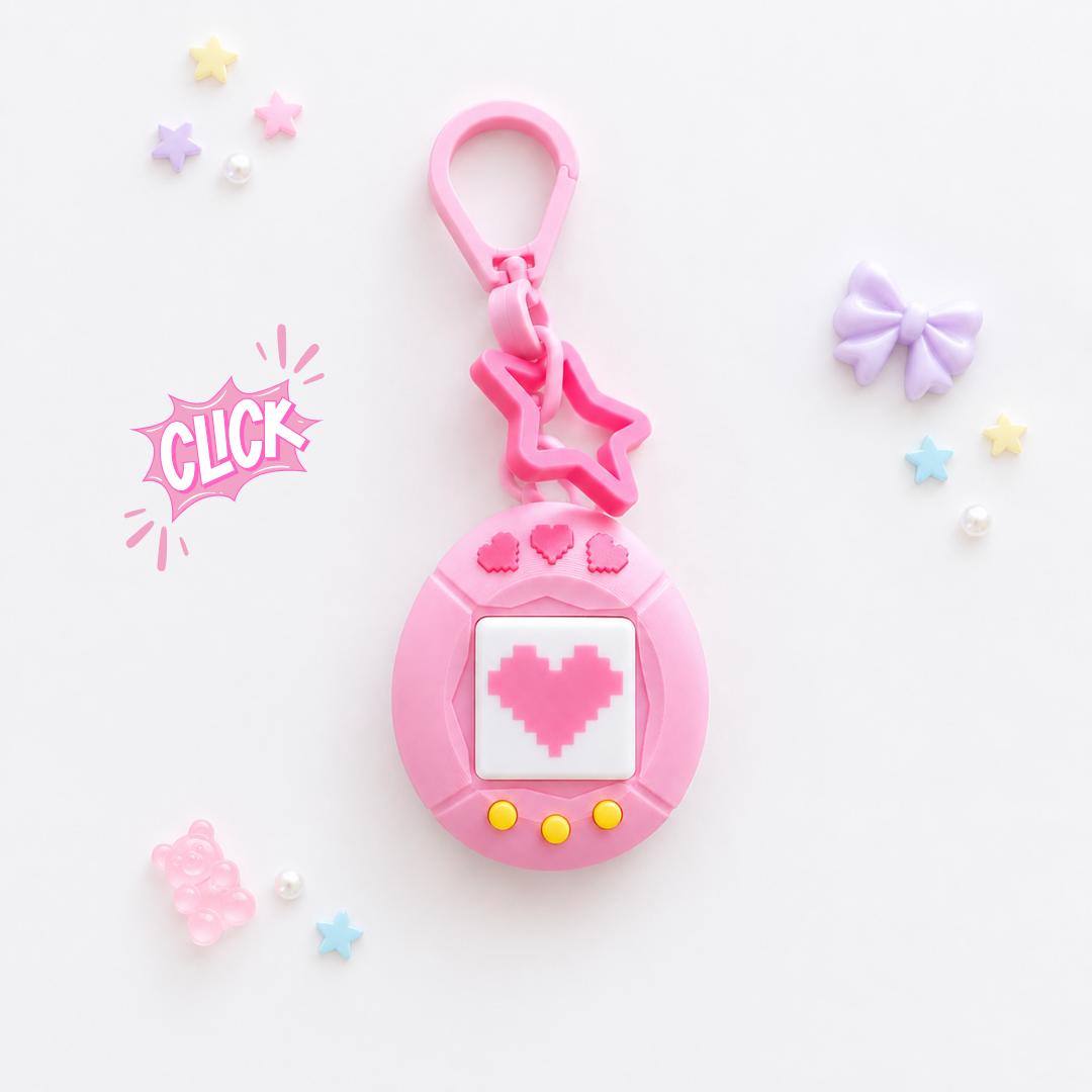 Clicker Tama Kawaii Pop Studio, petit compagnon rétro clic-clac